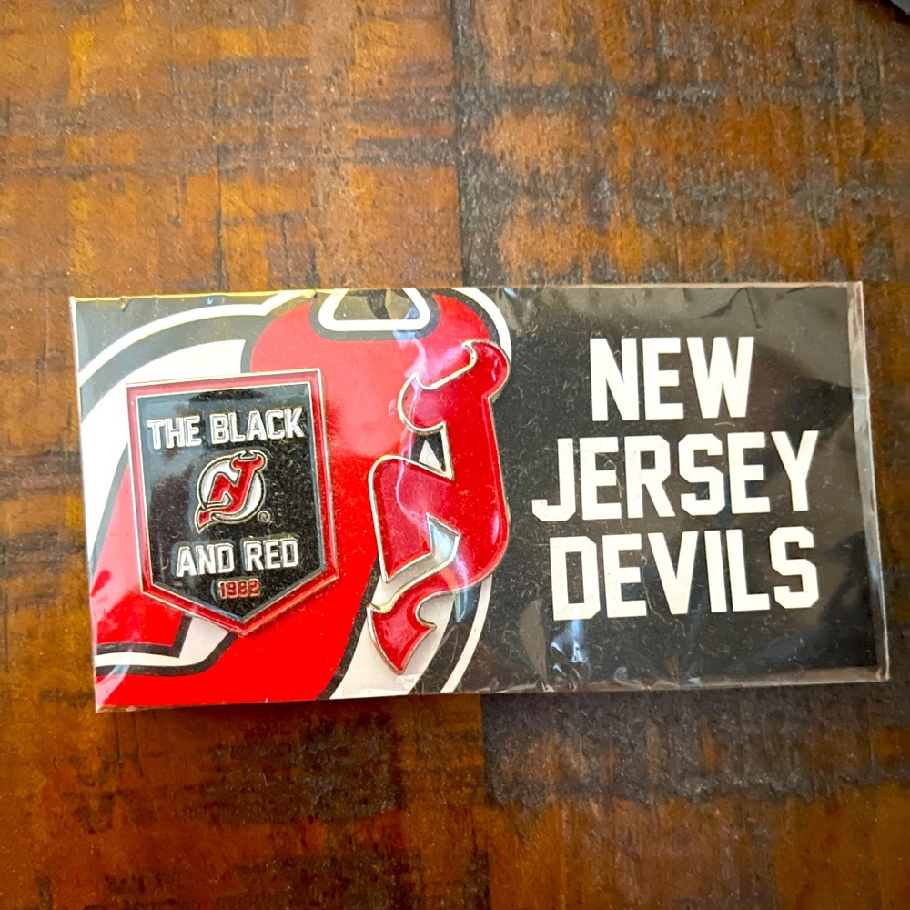 NJ Devils Season Ticket Holder Exclusive Pins - 2 count